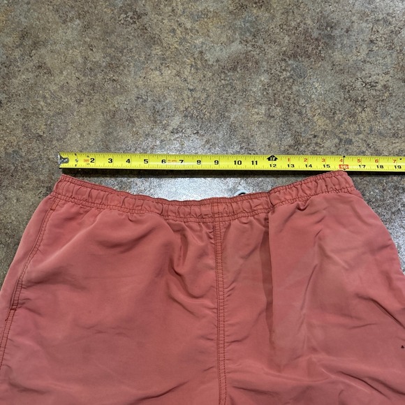 Y2k Vintage Stussy Boardshorts Size Xl Salmon Faded Surf Swim Trunks - Picture 5 of 9
